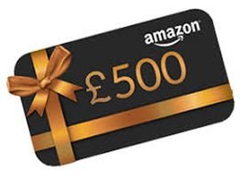 win Amazon 500 voucher