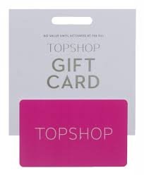 WIN topshop giftcard
