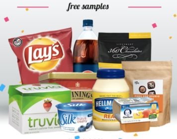 Get free food samples