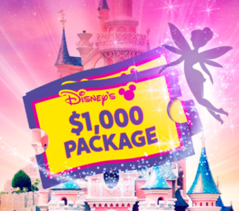 win a disney holiday worth $1000