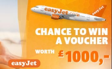 win easyjet voucher worth 1000 pounds