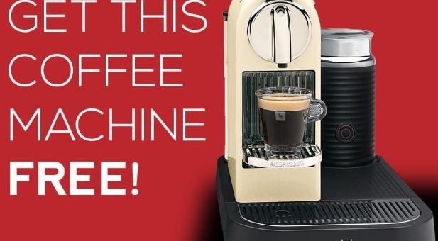 win a nespresso coffee machine for free