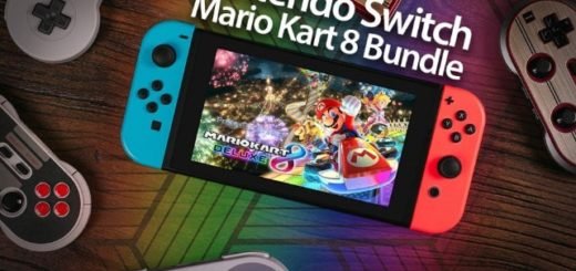 win free nintendo switch bundle with mario kart 8