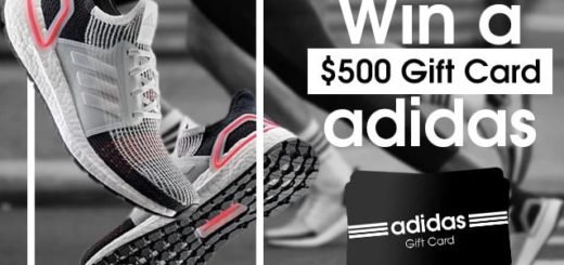 win a free $500 addidas giftcard