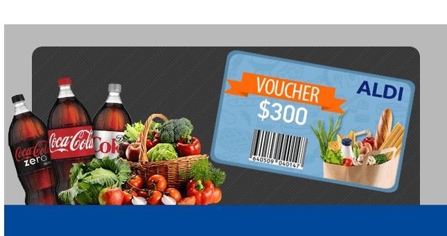 win free $300 aldi voucher