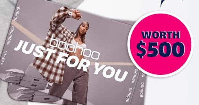 WIN A $500 BOOHOO GIFTCARD AU